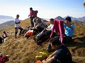 GIRO AD ANELLO: QUIDICINA DI PIZZINO > RIFUGIO GHERARDI > ARARALTA > PIZZO E PASSO BACIAMORTI il 1 novembre 2009 - FOTOGALLERY